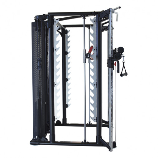 Многофункциональный силовой комплекс Inspire SCS Functional Trainer на базе Машины Смита с грузоблоками и турником