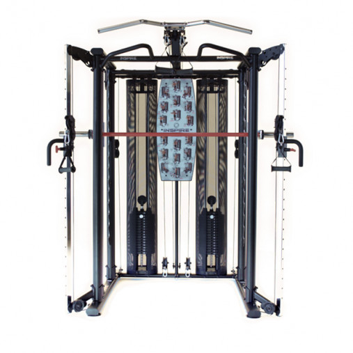 Многофункциональный силовой комплекс Inspire SCS Functional Trainer на базе Машины Смита с грузоблоками и турником