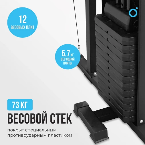 Силовой комплекс домашний OXYGEN FITNESS SITKOR