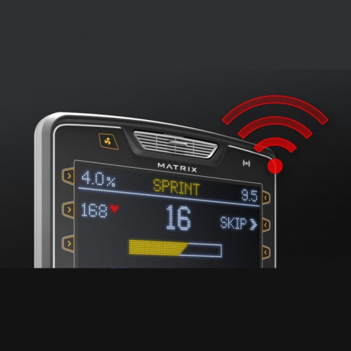 Беговая дорожка Matrix Endurance. Консоль Premium LED