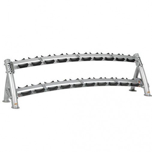 Подставка для гантелей двухрядная на 10 пар Hoist CF-3461-2