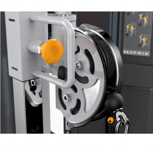 Функциональный мультикомплекс Двойная регулируемая тяга (ДРТ) MATRIX Versa VS-VFT+VS-FTS18 (цвет рамы: черный) с крюками для аксессуаров