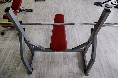 Олимпийская скамья для жима лежа со стойками AeroFit IF IFOFB