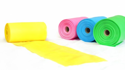 Эластичная лента TPE жёлтого цвета Original FitTools 12м