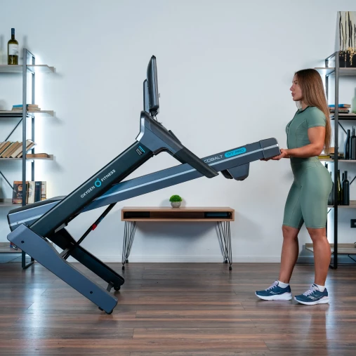 Беговая дорожка полукоммерческая OXYGEN FITNESS COBALT TFT PRO складная