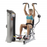 Трицепс сидя HOIST ROC-IT RS-1103 серебряный/синий