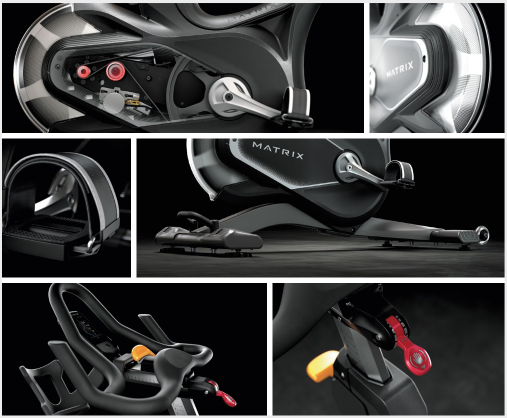 Элитный профессиональный спинбайк Matrix CXP с системой синхронизации RFID