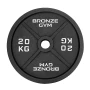 Диск олимпийский BRONZE GYM чугунный 20 кг окрашенный 51 мм.