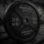 Диск олимпийский BRONZE GYM чугунный 20 кг окрашенный 51 мм.