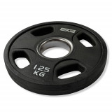 Диск олимпийский черный 1,25 кг BRONZE GYM полиуретан