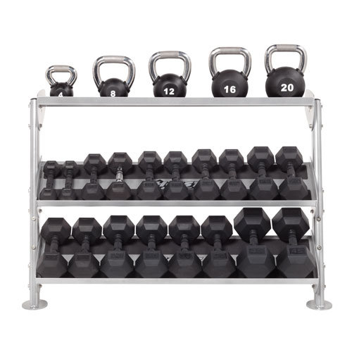 Горизонтальная подставка под гексагональные гантели HOIST HF-5461-48 (ширина: 140 см)