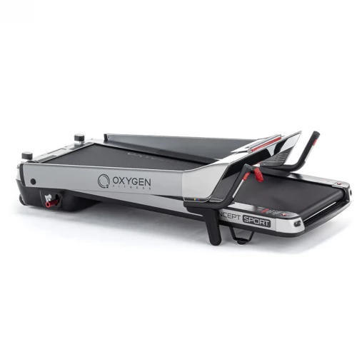 Беговая дорожка домашняя OXYGEN FITNESS M-CONCEPT SPORT (SMOKY) цвет: Платиновый