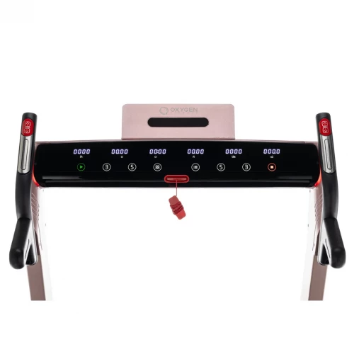 Беговая дорожка домашняя OXYGEN FITNESS M-CONCEPT SPORT (SOFT PINK) светло-розовая