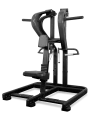 Горизонтальная тяга BRONZE GYM PL-1702, черный, рычажный тренажер-хаммер, нагружаемый дисками