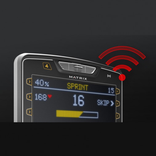 Эллиптический тренажер Matrix Lifestyle. Консоль Premium LED