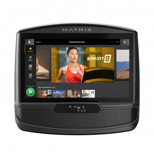Эллиптический тренажер домашний Matrix A30XIR с большим сенсорным дисплеем