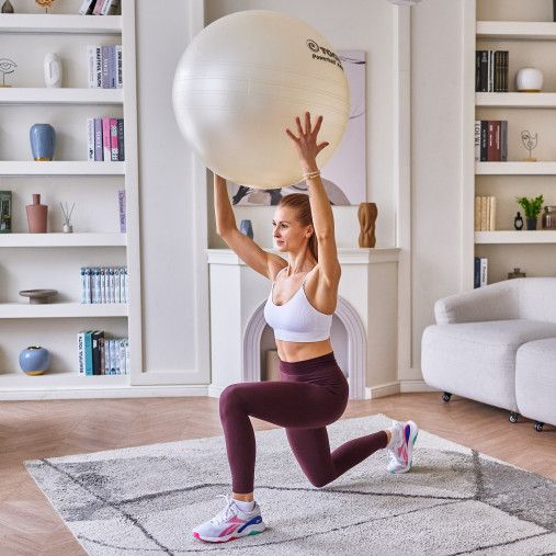 Гимнастический мяч TOGU ABS Powerball 55 см красный