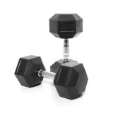 Гантель 25 кг гексагональная VictoryFit VF-H250 обрезиненная