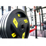 Диск обрезиненный 1.25 кг черно-желтый AeroFit AFPLC