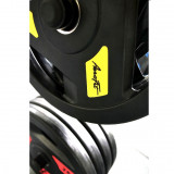 Диск обрезиненный 1.25 кг черно-желтый AeroFit AFPLC