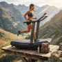 Беговая дорожка Assault Runner Pro (модель 2026, красный логотип) с изогнутым беговым полотном гусеничного типа
