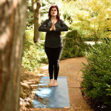 Коврик для йоги HUGGER MUGGER Travel Mat голубой