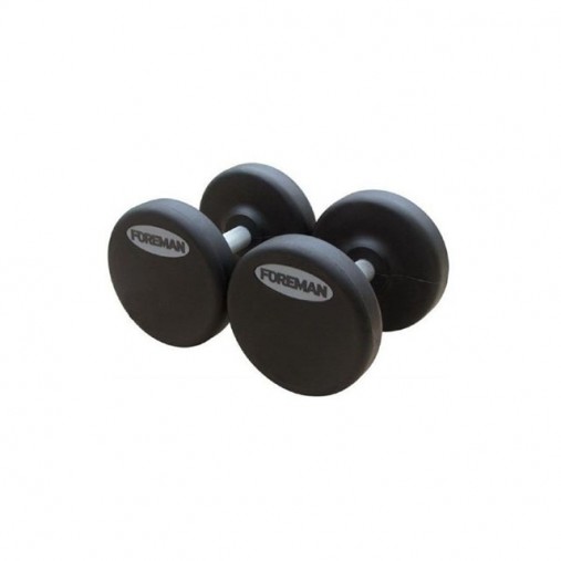 Гантели фиксированные обрезиненные FOREMAN FM/ARD-30KG, пара