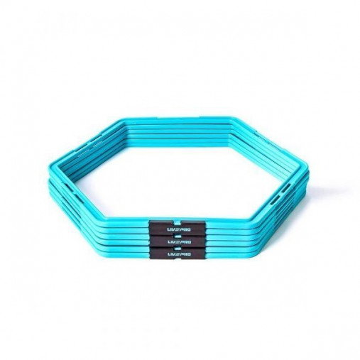 Тренировочная сетка LIVEPRO Agility Grid набор, 6 штук, диаметр 49 см