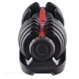 Пара регулируемых гантелей Original Fitness 24 кг на стойке