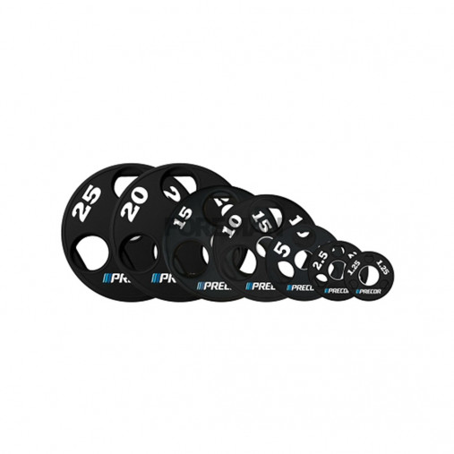 Precor FM\UPP Олимпийский диск в уретане с логотипом 20 кг