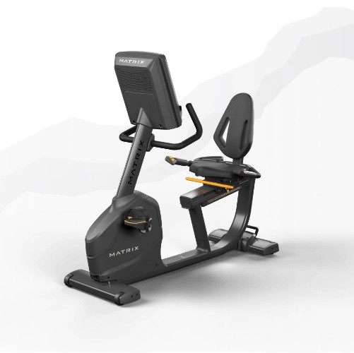 Горизонтальный велотренажер Matrix Endurance. Консоль Touch