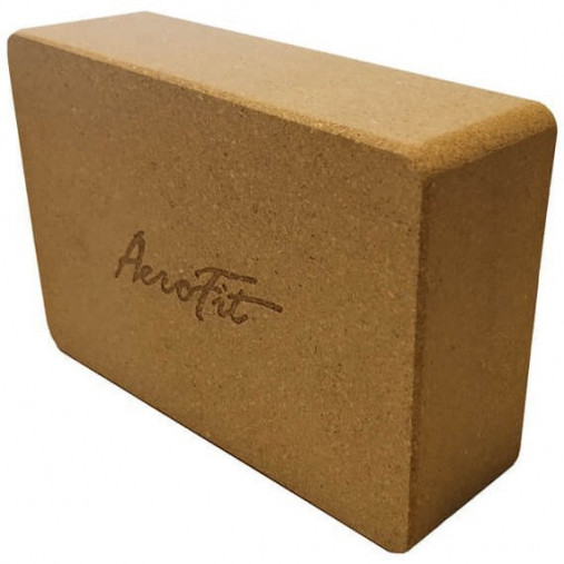 Aerofit AFBL02 Блок для йоги пробковый