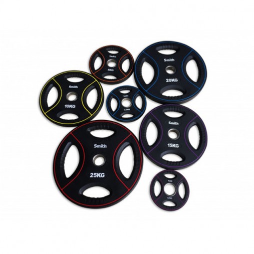 Диск для штанги Smith PUWP12-25 полиуретановый, 25кг