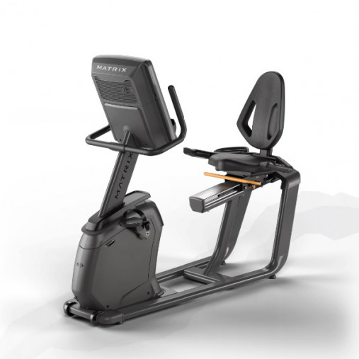 Горизонтальный велотренажер Matrix Lifestyle. Консоль Touch