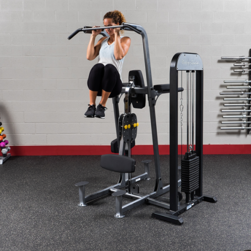 Турник-пресс-брусья Body-Solid FCD-STK со встроенным весовым стеком 95 кг. (гравитрон)