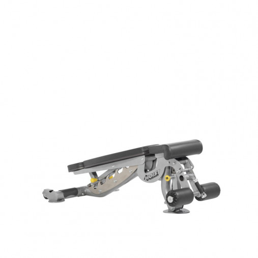 Универсальная скамья с изменением наклона HOIST CF-3165 (цвет рамы черный, обивка: черная)