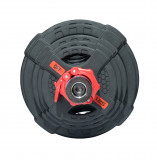 Штанга олимпийская наборная 90 кг (диски 50 мм с двумя хватами, гриф 220 см)