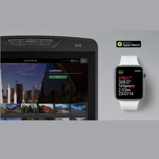 Лестница-эскалатор Matrix Performance. Консоль Touch