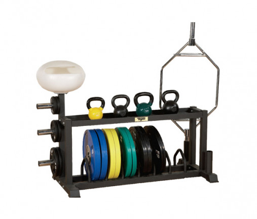 Горизонтальная стойка Perform Better Extreme Multi-Function Storage Station 4052-01 для хранения грифов, дисков и гирь