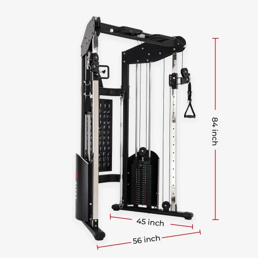 Кроссовер REBEL с двумя весовыми стеками 180 кг, высота 213 см (RCCB37-90)