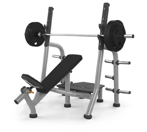Скамья для жима с положительным наклоном + подставка Matrix Magnum A79 Platform
