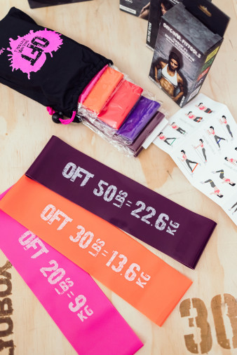 Набор из 3 широких мини-эспандеров OFT