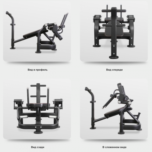 Пресс-скамья BRONZE GYM PL-1720