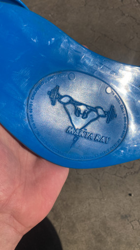 Накладка на гриф PERFORM BETTER Manta Ray синий