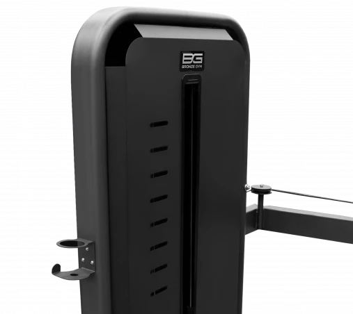 Глют-машина BRONZE GYM MIGHT 19 профессиональный грузоблочный силовой тренажер со стеком 70кг