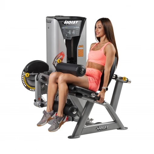 Разгибание / Сгибание ног сидя HOIST HD-3400, грузоблочный тренажер, обновленная модель 2025
