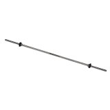 Гриф для штанги прямой MB ф26 мм, L=1500 мм Weidernut, 6.7кг